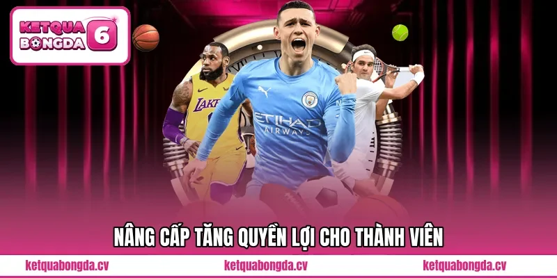 Nâng cấp tăng quyền lợi cho thành viên