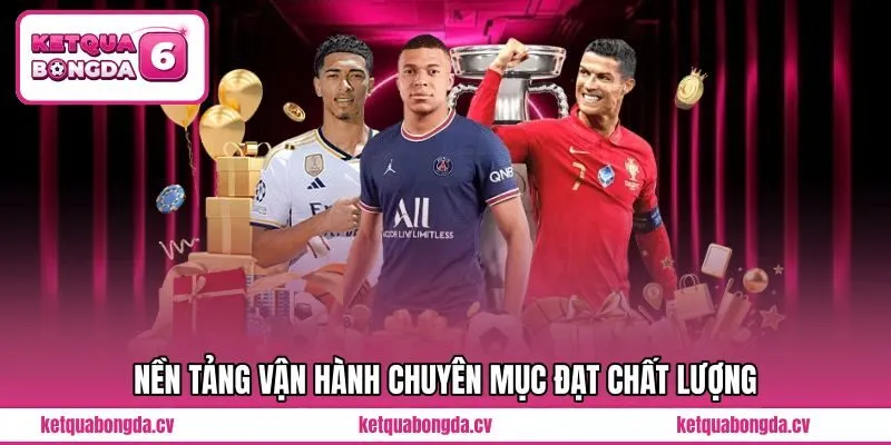 Nền tảng vận hành chuyên mục đạt chất lượng