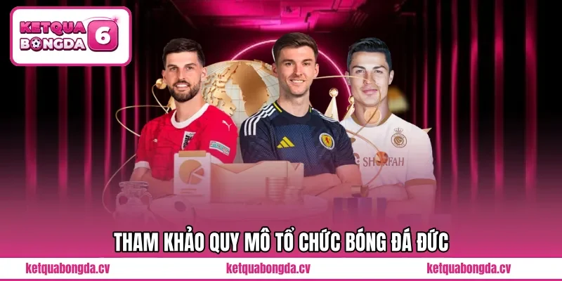 Tham khảo quy mô tổ chức bóng đá Đức 