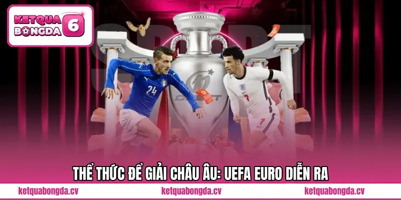 Thể thức để giải Châu Âu: UEFA EURO diễn ra