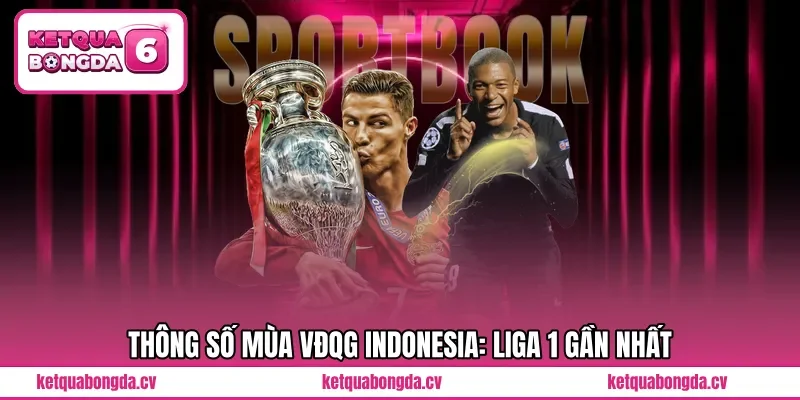 Thông số mùa VĐQG Indonesia: Liga 1 gần nhất 